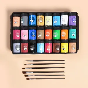 Hot Selling Non-Toxic Safe High Quality Paint Set Professional Acrylic Painting Brushes For Artists