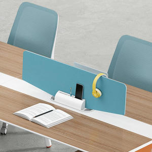 Modern modüler beyaz ofis mobilyaları masa iş istasyonu 2 <span class=keywords><strong>4</strong></span> 6 8 kişi koltuklu ofis iş istasyonu masa - Product Image 2