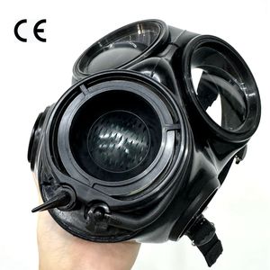 Respirator Masker Penuh Anti <span class=keywords><strong>Gas</strong></span> Nuklir Rusia EN136 40mm untuk Pengecatan Semprot - Product Image 5
