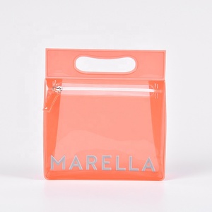 EU standard di Promozione a chiusura lampo/zip pvc traslucido sacchetto cosmetico - Product Image 2