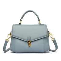 Sac bandoulière de luxe en cuir de vachette véritable pour femme 2025 – Design Niche Tendance avec Contraste de Couleurs et Motif Coquille de Nacre