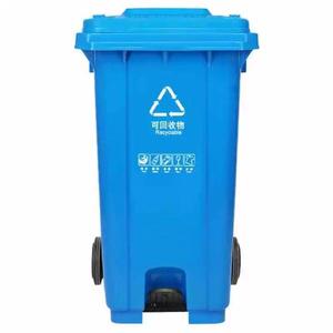 פלסטיק פח אשפה יכול יצרן 240l 120l פח אשפה נייד יכול להיות תוף פסולת רפואית ופחי אשפה פלסטיק - Product Image 4