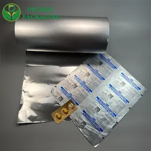 Blíster de papel de aluminio para uso médico