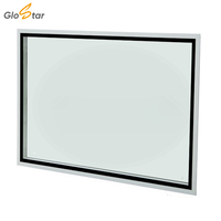 Ventana Plegable Invisible Moderna para Cuarto Limpio, de Grado Industrial, Resistente, Antibacteriana y Hermética, para Procesamiento de Alimentos