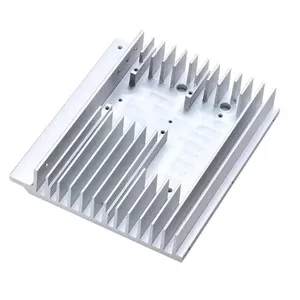 Liangyin 6063 T5 electronic Industry Extruded Profile Black Anodized AA25 Aluminum Heatsink thermal management OEM