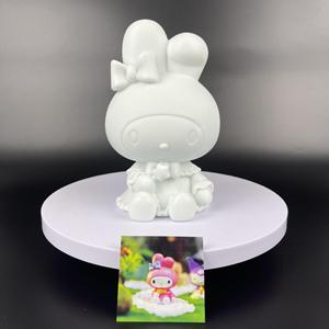 Muñeca <span class=keywords><strong>de</strong></span> Vinilo Pintada con Resina DIY, Muñeca <span class=keywords><strong>de</strong></span> Gato, Hucha, Figura <span class=keywords><strong>de</strong></span> Animal Hecha a Mano, Venta al por Mayor para Ferias Callejeras, Popular y Duradera - Product Image 6