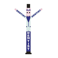 Agitant danseur forme personnalisée Clown Chef personnage de dessin animé Promotion extérieure Sky Tube Air Dancer