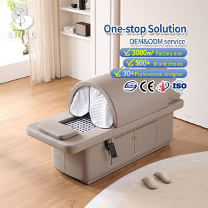 Cama de Terapia Infrarroja Eléctrica de Estilo Moderno, Mueble de Cuero de Nuevo Tipo para Masajes en Hoteles, Salones de Belleza y Salas de Estar - Product Image 1