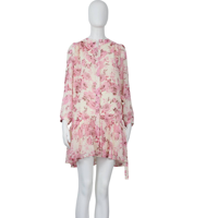 Femmes 2025 printemps nouveau col rond sans manches Mini motif de mode imprimé conception personnalisée