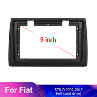 Autoradio Android Podofo 9 pouces double DIN pour Fiat Stilo 2002-2010 conduite à gauche Carplay Android Auto WiFi GPS FM RDS