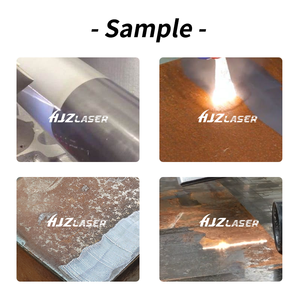 Máquina de <span class=keywords><strong>limpieza</strong></span> láser, eliminación de óxido de pulso láser portátil para limpiar pintura de óxido de aceite de grafiti en molde de pared de barco de motor de coche - Product Image 4