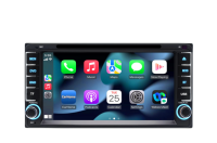 Android Car Player 7 Inch untuk Dashboard Universal dengan Koneksi USB, Navigasi GPS, Kamera Belakang, dan Wireless CarPlay