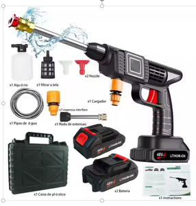 Pistolet pulvérisateur haute pression <span class=keywords><strong>18V</strong></span> 20V en promotion pour lave-auto, pièces de machine 600W 2500PSI, garantie - Product Image 4