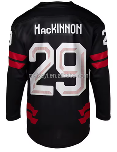 Kualitas Jahitan Terbaik Tim Kanada 2026 # 8 Cale Makar # 13 Sam Reinhart # 63 Brad Marchand Jersey Hoki Es yang Dapat Disesuaikan - Product Image 4
