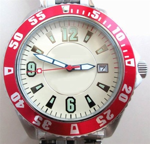 Montre de plongée automatique de <span class=keywords><strong>200</strong></span> mètres boîtier en acier inoxydable Nh35 316L cuir/caoutchouc/silicone résistant à l'eau personnalisé de haute qualité 5mm - Product Image 1