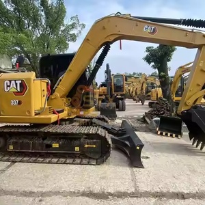Excavadora CAT 307E de alta calidad, alta eficiencia y ahorro de energía, con gran capacidad de ascenso para trabajos en pendientes, en oferta. - Product Image 2