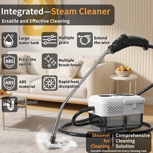 Limpiador de Vapor Portátil de Alta Temperatura, Juego de Máquina de Limpieza a Vapor Presurizado para Humos de Cocina, Sofás y Juntas de Azulejos - Product Image 3