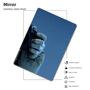 304 316 <span class=keywords><strong>SS</strong></span> tẤm siêu gương kết thúc 4x8 trang trí tấm PVD lớp phủ màu 8K gương thép không gỉ tấm - Product Image 2