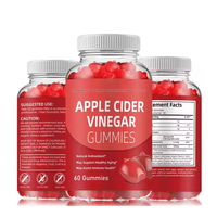 Gummies au vinaigre de cidre de pomme halal sans sucre, livraison gratuite, riches en protéines, cétogènes, amincissants