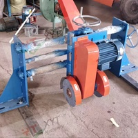 Broyeur à rouleaux sur site XM250 pour machine de recyclage de pneus usagés, moulin à broyer