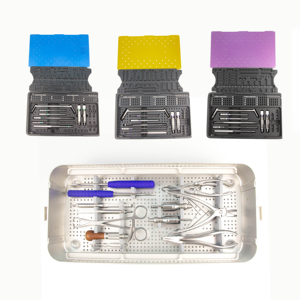Set instrumen Mini ortopedi 1.5mm,2.0mm,2.4mm Set instrumen pelat pengunci fragmen kecil ortopedi