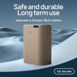 แบตเตอรี่ลิเธียม TBLX-1แบบชาร์จไฟได้พร้อมแบตเตอรี่กล้องดิจิตอลพอร์ตชนิด C OM-1ระบบ <span class=keywords><strong>OM1</strong></span> - Product Image 2