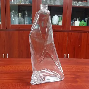 Botol Kaca Dibuat Khusus 750ML untuk Botol Spirit Mewah Alkohol