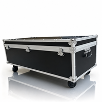 Valise de transport en alliage d'aluminium avec renforts angulaires pour instruments