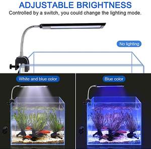 Verstelbare Metalen Slang Eenvoudige Installatie Zoetwater Plant Licht Aluminium Behuizing Hoge Helderheid Aquarium Plant Groeien Licht - Product Image 2