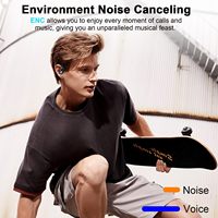 Bx27 Earphone Gaming Mini Sport Nirkabel Terbaik Baru Tws Earbuds Berkualitas Tinggi Harga Pabrik Earphone In-ear AAC True Wireless