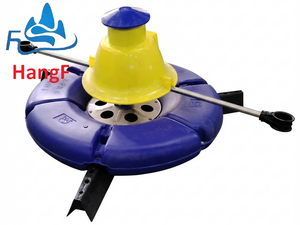 Nouvel Aérateur de Bassin à Poissons Hangfeng à Double Vitesse et à Ondes Pulsées 1,5 kW 380 <span class=keywords><strong>V</strong></span> avec Moteur Économe en Énergie, Roulement et Boîte de Vitesses en Fonte, HDPE - Product Image 4