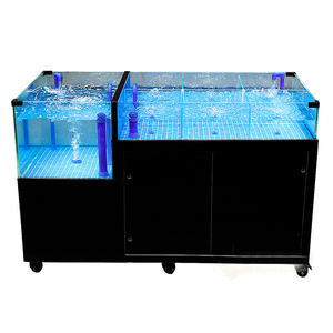 Supermarché restaurant poisson frais magasin d'approvisionnement sur mesure <span class=keywords><strong>pas</strong></span> <span class=keywords><strong>cher</strong></span> affichage en direct réservoir de fruits de mer <span class=keywords><strong>piscine</strong></span> - Product Image 4