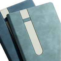 Carnet de notes/agenda scolaire en cuir PU BECOL en gros, personnalisable avec logo, format A5/B5, couverture rigide avec porte-stylo pour les professionnels