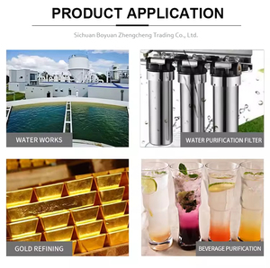Vỏ dừa dựa Than Hoạt Tính để xử lý nước và khai thác vàng phục hồi khai thác hấp phụ - Product Image 5