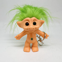 Poupée indienne moche poupée Troll rétro en PVC des années 80 poupée nostalgique cheveux longs jouet de cheveux magique décompression jouet personnalisé