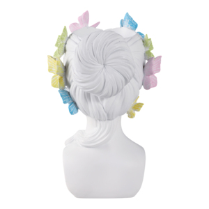 Vaso per Fiori a Forma di Busto Femminile con Farfalle, Decorazione per Interni ed Esterni in Resina - Product Image 3