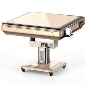 Foldable Fully Automatic Mahjong Table Machine With Intelligent Shuffling Space-Saving Design for Home <b>Entertainment</b> 1.26in*0.9i - Product Image 3