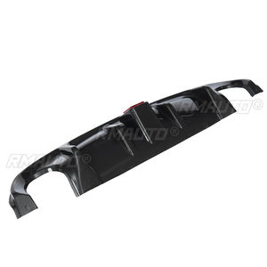 Diffuseur de pare-chocs arrière en fibre de carbone/noir avec feu stop LED pour Infiniti Q50 2014-2017 - Product Image 2