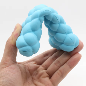Indestructible Squeaky Pet Toy Natural Rubber <strong>Bubble</strong> Bone Chew Toy <strong>for</strong> Pet <strong>Dogs</strong> Bite Playing - Product Image 6