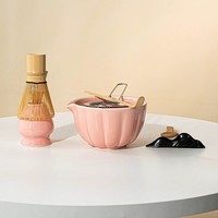 Fouet à matcha artisanal en bambou pour le thé vert de style japonais, 100 brins, accessoires de cérémonie du thé traditionnels de luxe en porcelaine