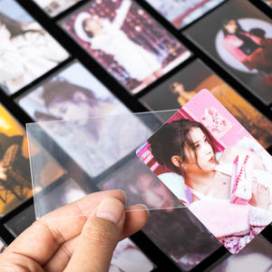 100 Soft Double <b>Clear</b> Kpop Hologram Photocard Sleeves for Sleeves Photocard - Product Image 6