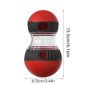Jouet pour chien en gros : Balle distributrice de nourriture elliptique à roulement lent, favorise la digestion, protège l'estomac et stimule l'intelligence de votre animal. - Product Image 2