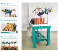 Machine à tisser Qipang série 90, automatique, haute vitesse, pour cordons élastiques, 16 broches, corde ronde, lacets de chaussures, machine à tresser à vendre