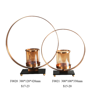 Al por <span class=keywords><strong>mayor</strong></span> de flores de la boda Centro sostenedor de <span class=keywords><strong>vela</strong></span> del metal para la decoración del hogar - Product Image 6