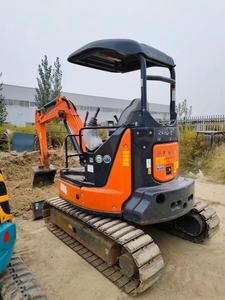 Mini Retroexcavadora Usada Hitachi ZX35U con Cabina Abierta y Brazo Giratorio, Excavadora de Orugas Hitachi ZX35U de Segunda Mano a Precio de Fábrica - Product Image 2