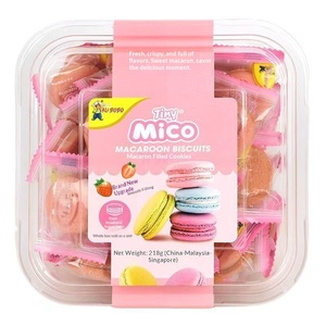 Galletas Sándwich de Malvavisco Mico, Dulces, 218g, en Caja, Multicolores, Rojos, Bocadillos de Oficina, Almacenamiento a Temperatura Ambiente - Product Image 2