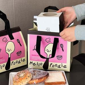 Sac isotherme en aluminium non tissé réutilisable sur mesure en gros, imperméable, pour l'emballage de boissons à emporter, pour café froid/chaud - Product Image 5