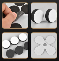 Autocollants hexagonaux antidérapants en PU acrylique imperméables pour téléphones, consoles de jeux et manettes de souris – Bandes pré-découpées