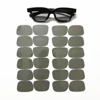 Lunettes 3D polarisées circulairement RealD PET IMAX VR tout-en-un avec écran virtuel de 50 à 80 pouces Rouge Bleu Vert