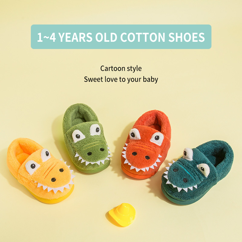 6 цветов, домашняя обувь для мальчиков, новая хлопковая крутая детская зимняя обувь для малышей, теплая Модная обувь для детей из хлопка